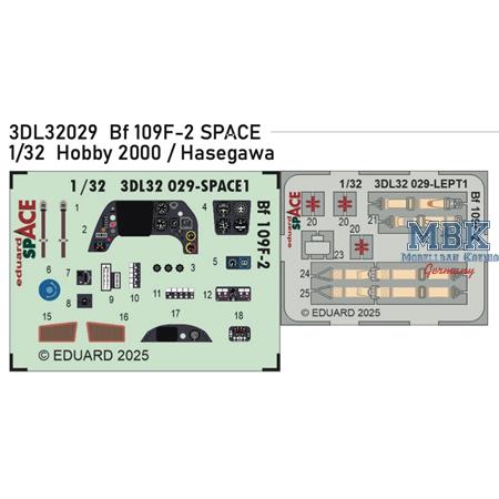 Messerschmitt Bf-109F-2 SPACE 1/32