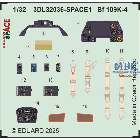 Messerschmitt Bf-109K-4 SPACE 1/32