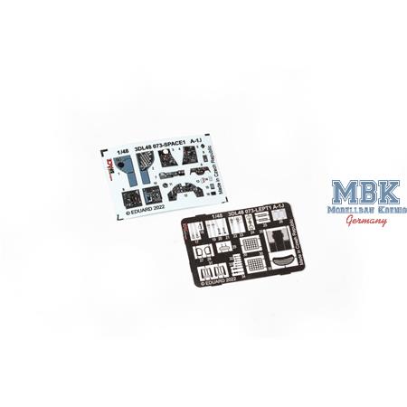 Douglas A-1J Skyraider SPACE 1/48  -3D Decals + PE