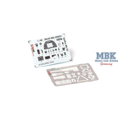 Spitfire Mk.XII SPACE 1/48 -3D Decals+ PE
