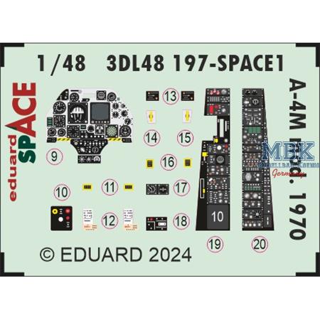 Douglas A-4M Skyhawk mod. 1970 SPACE 1/48
