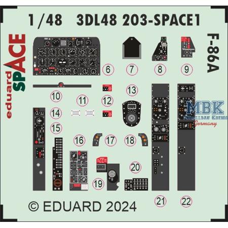 North-American F-86A Sabre SPACE 1/48