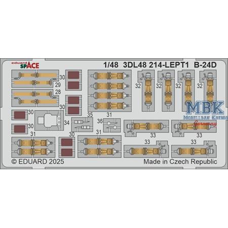 Consolidated B-24D Liberator SPACE 1/48