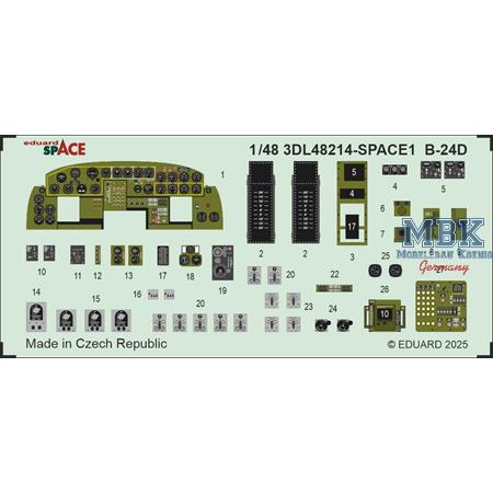 Consolidated B-24D Liberator SPACE 1/48