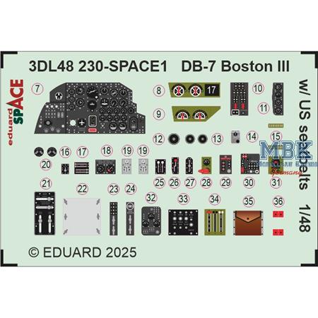 Douglas Boston III/US DB-7B w/ US seatbelts SPACE