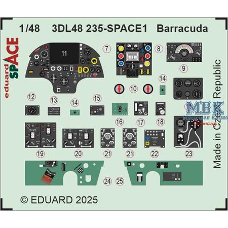 Fairey Barracuda Mk.II SPACE 1/48
