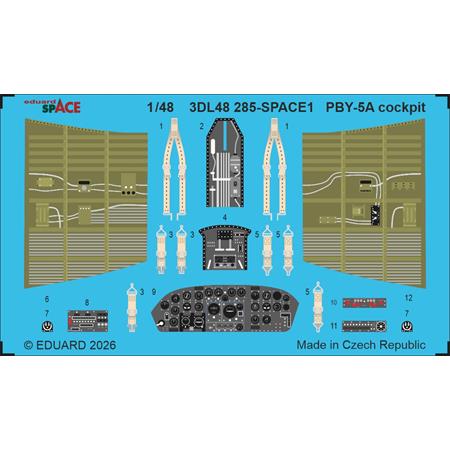 Consolidated PBY-5A cockpit SPACE  1/48
