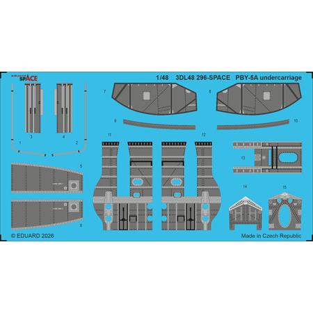 Consolidated PBY-5A undercarriage SPACE  1/48
