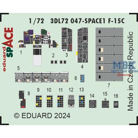 McDonnell F-15C Eagle SPACE 1/72