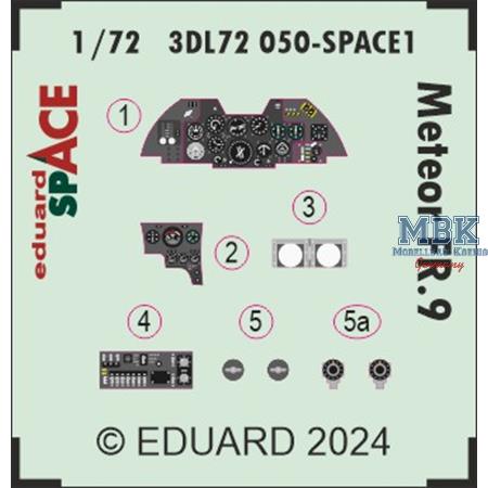 Gloster Meteor FR.9 SPACE 1/72