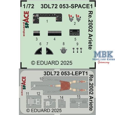 Reggiane Re.2002 Ariete SPACE 1/72