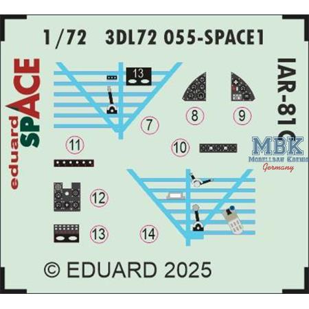 I.A.R. 81C SPACE 1/72