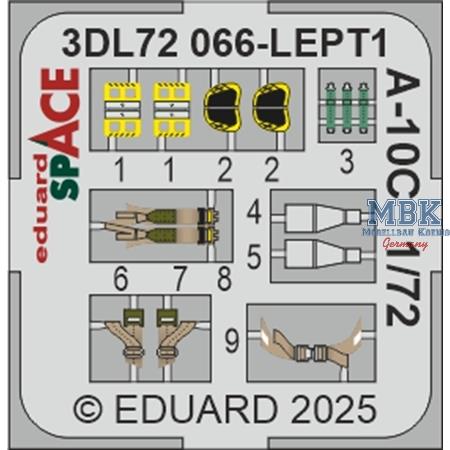 Fairchild A-10C Thunderbolt ll SPACE 1/72