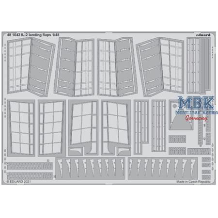 Ilyushin Il-2 Stormovik landing flaps 1/48
