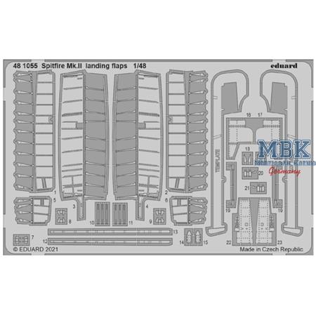 Supermarine Spitfire Mk.II landing flaps 1/48