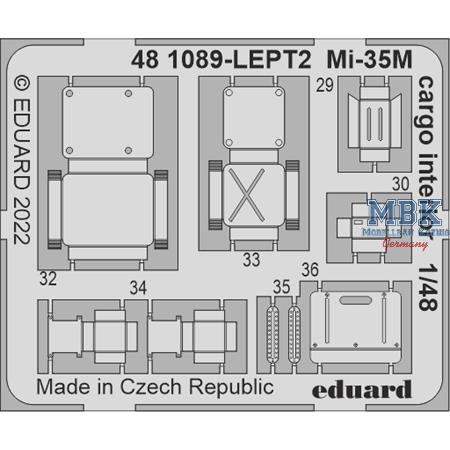 Mil Mi-35M cargo interior 1/48