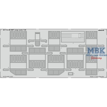 Mil Mi-8MT cargo seats 1/48