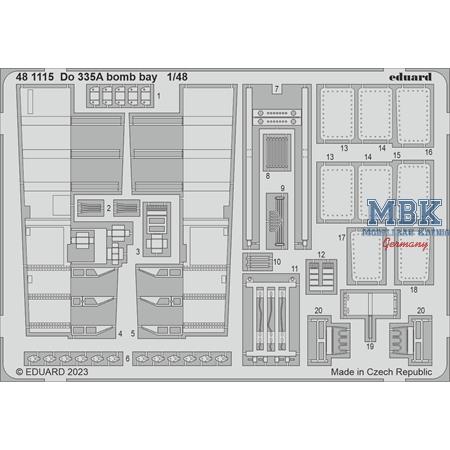 Dornier Do-335A bomb bay 1/48