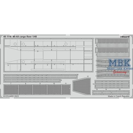 Mil Mi-4A cargo floor 1/48