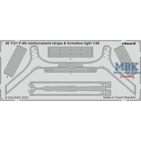 MDD F-4G Phantom reinforcement straps & lights