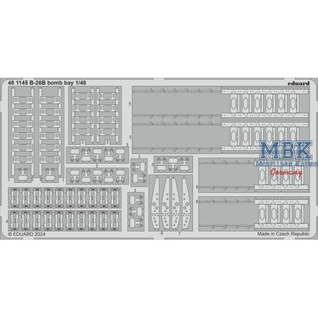 Martin B-26B Marauder bomb bay 1/48