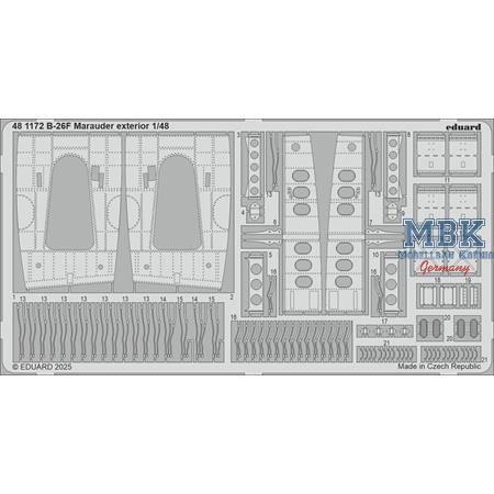 Martin B-26F Marauder exterior 1/48