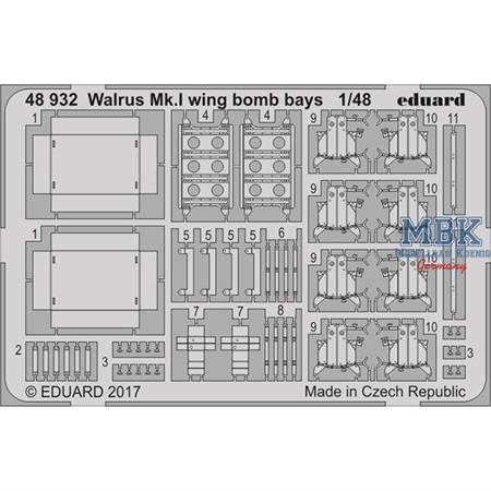Walrus Mk. I wing bomb bay  1/48