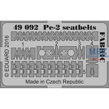 Seatbelts  Pe-2  FABRIC