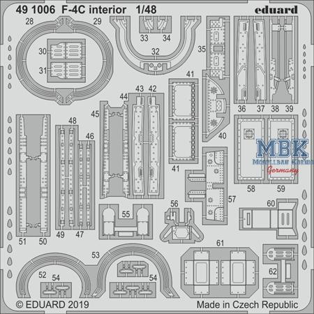 McDonnell F-4C Phantom interior 1/48
