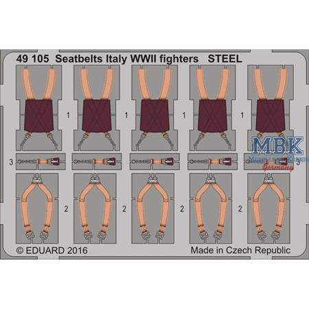 Seatbelts Italy  WWII Fighter  STEEL  1:48