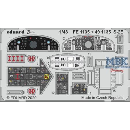 Grumman S-2E / S2G Tracker interior 1/48