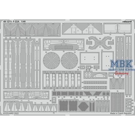 Lockheed-Martin F-22A 1/48