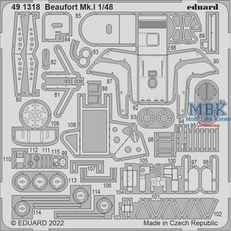 Bristol Beaufort Mk.I 1/48