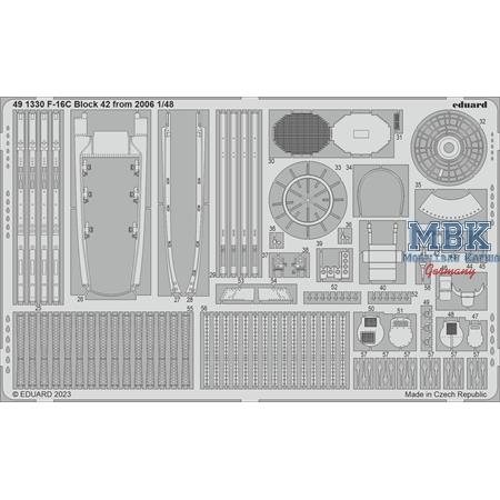 Lockheed-Martin F-16C Block 42 from 2006  1/48