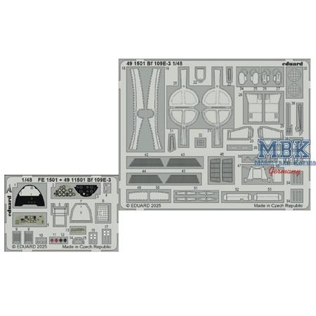 Messerschmitt Bf-109E-3 1/48