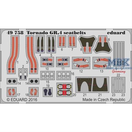 Tornado GR. 4 seatbelts