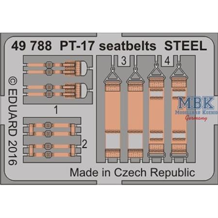 P-17  Seatbelts STEEL  1/48
