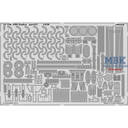 SMS Emden part 2 1:350