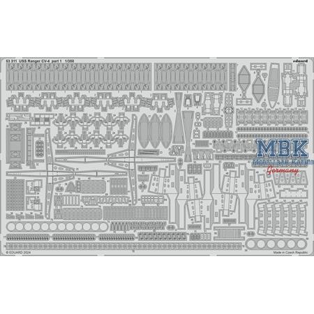 USS Ranger CV-4 part 1 1/350
