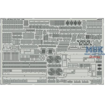 USS Wasp LHD-1 part 1 1/350