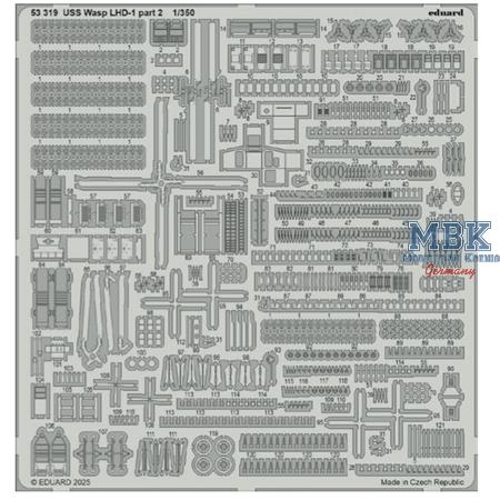 USS Wasp LHD-1 part 2 1/350