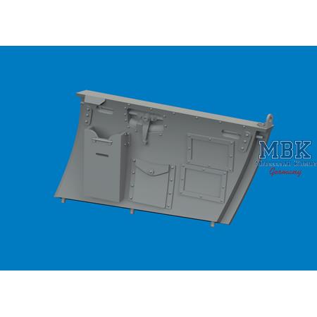 Hawker Hurricane Mk.II cockpit door PRINT 1/32