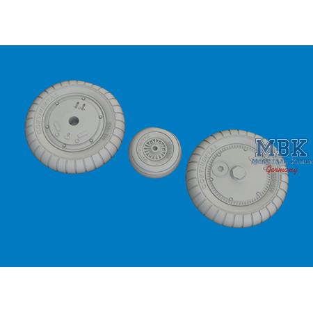 Messerschmitt Bf-109G wheels