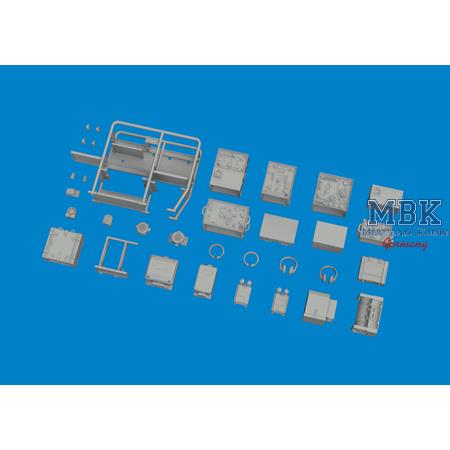 Sd.Kfz.251/6 Ausf.C radio equipment 3D PRINT 1/35