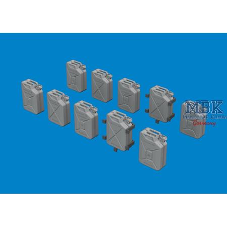 WWII German Jerry Cans PRINT 1/35