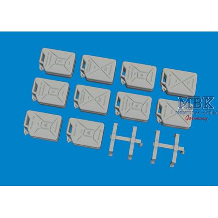 WWII German Jerry Cans PRINT 1/35