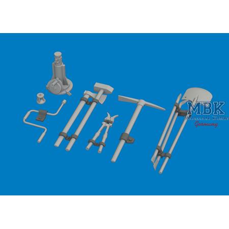 French H39 Light Tank equipment PRINT 1/35