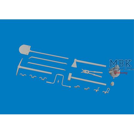 French H39 Light Tank equipment PRINT 1/35