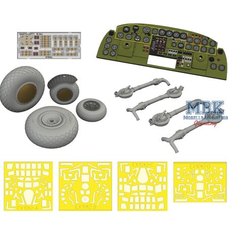 Consolidated B-24J Liberator LööKplus 1/48