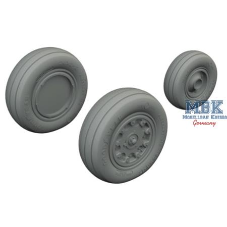 Northrop F-5E / F-5F / F-5N wheels  1/48